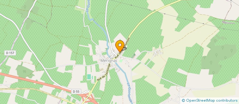 localisation de l'entreprise SCI ROUGIER CP à MERIGNAC