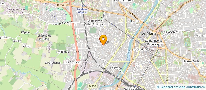 localisation de l'entreprise SCI ROUILLARD  LE MANS