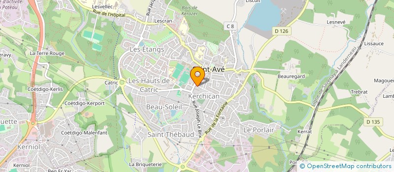 localisation de l'entreprise SCI ROUILLE IMMO à VANNES