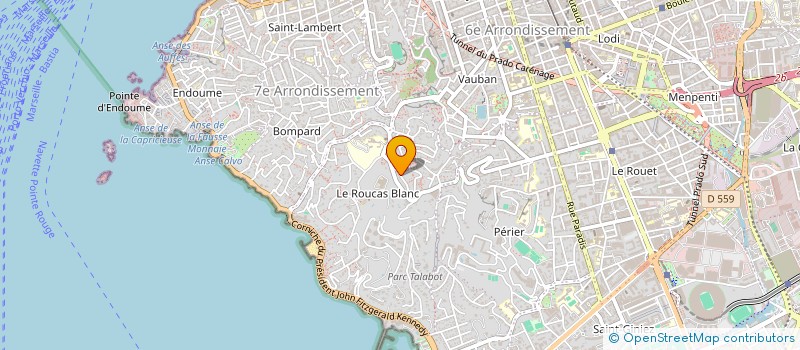 localisation de l'entreprise SCI ROUK à MARSEILLE