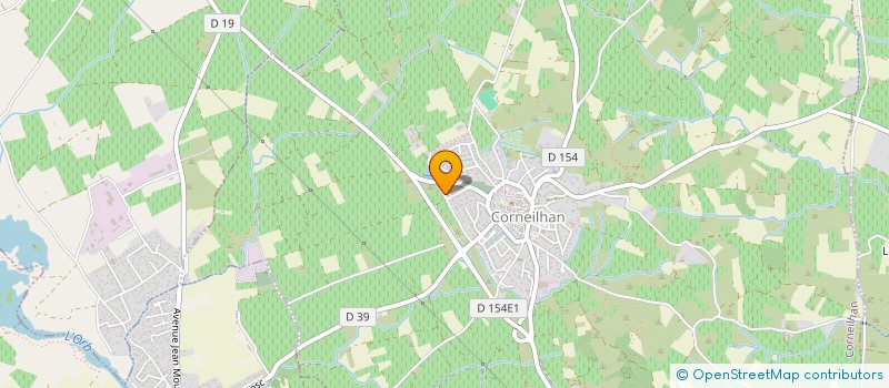 localisation de l'entreprise SCI ROUKNI  CORNEILHAN