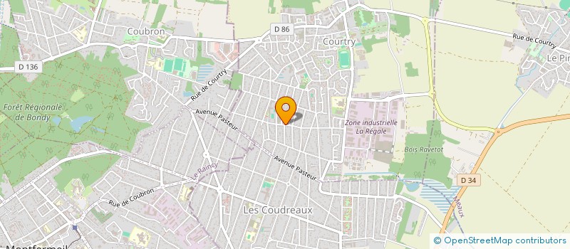 localisation de l'entreprise SCI ROULE DU CHAT à COURTRY