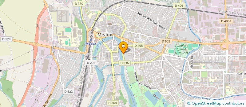 localisation de l'entreprise SCI ROULOIS à MEAUX