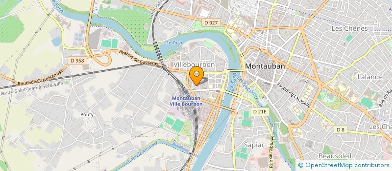 localisation de l'entreprise SCI ROUM  MONTAUBAN