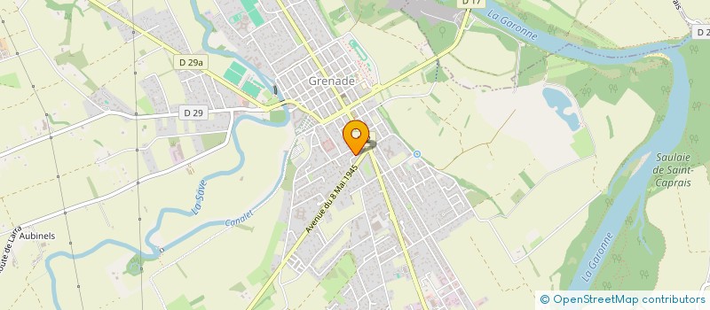 localisation de l'entreprise SCI ROUMEC GARCIA INVESTISSEMENTS  GRENADE