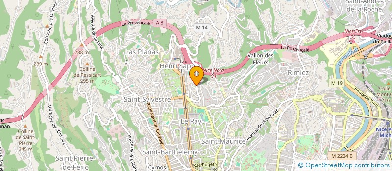 localisation de l'entreprise SCI ROUMILA à NICE