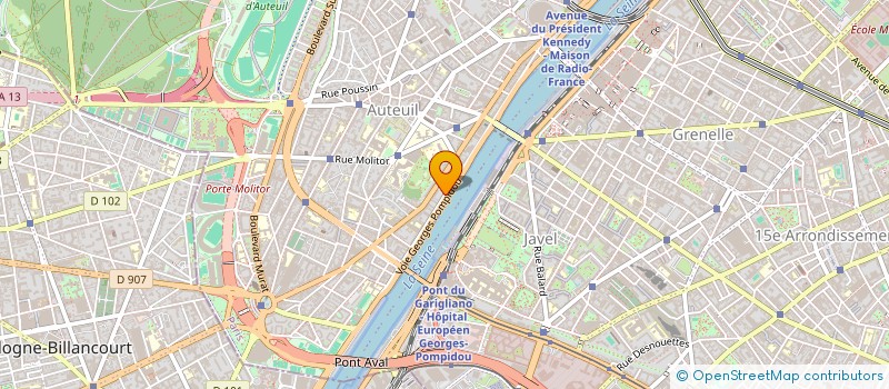 localisation de l'entreprise SCI ROUPAR à PARIS