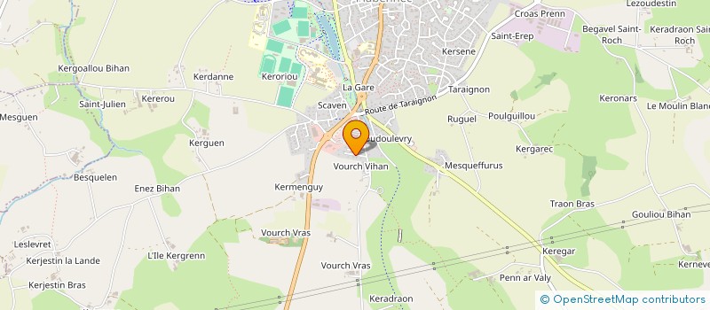 localisation de l'entreprise SCI ROUPHEL  PLABENNEC