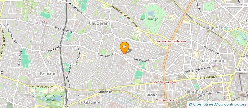 localisation de l'entreprise SCI ROUQUET ET CORIAT IMMOBILIER  BORDEAUX