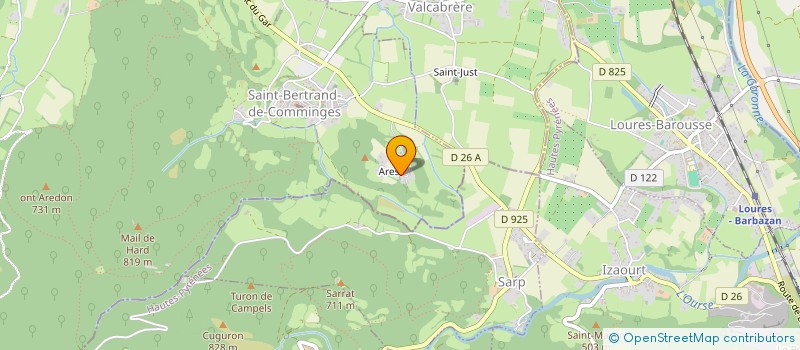 localisation de l'entreprise SCI ROUQUET POMIAN  SAINT-BERTRAND-DE-COMMINGES