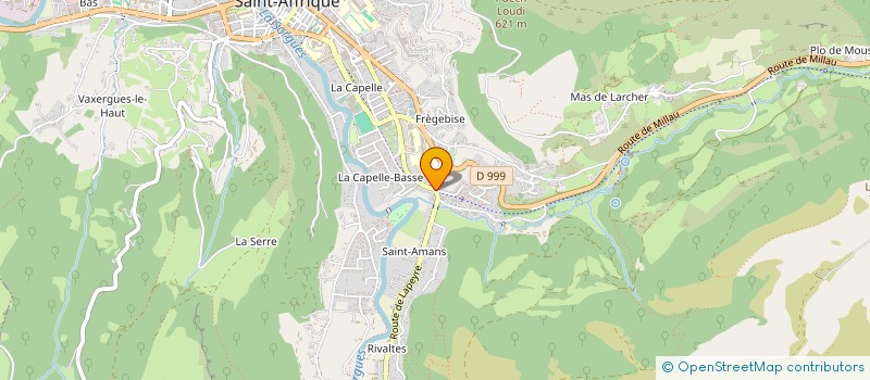 localisation de l'entreprise SCI ROUQUETTE  SAINT-AFFRIQUE