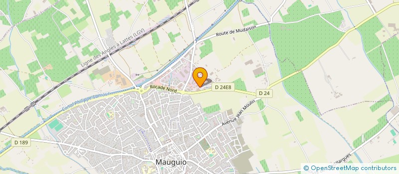 localisation de l'entreprise SCI ROUQUETTE BENEZIS  MAUGUIO