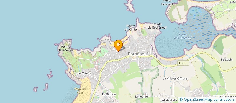 localisation de l'entreprise SCI ROUQUIER  SAINT-MALO