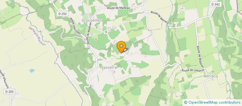 localisation de l'entreprise SCI ROUREBEL à LASSERRE
