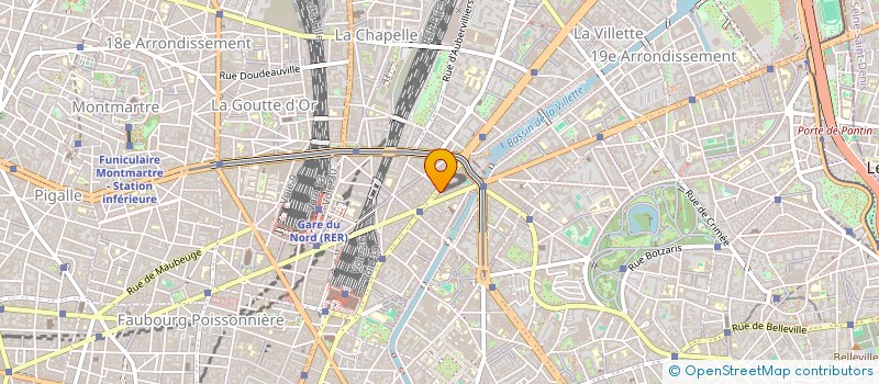 localisation de l'entreprise SCI ROUSSALKA  PARIS