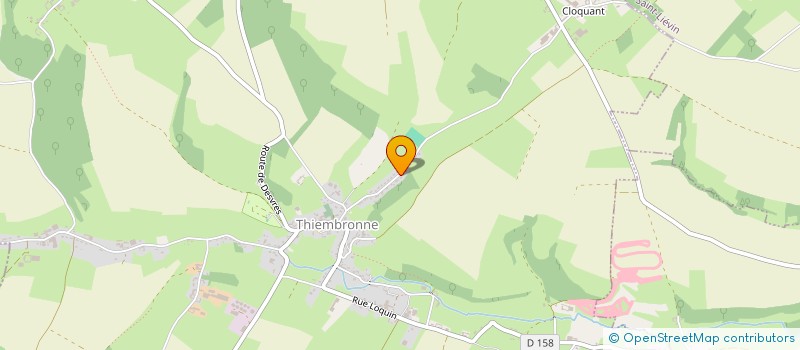 localisation de l'entreprise SCI ROUSSAU  THIEMBRONNE