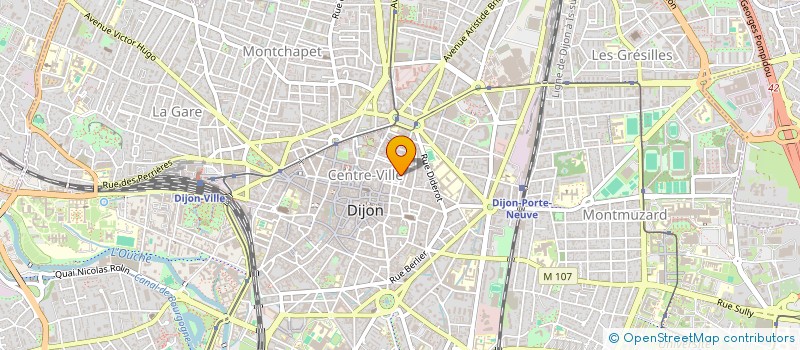 localisation de l'entreprise SCI ROUSSE AU ASSURANCES  DIJON