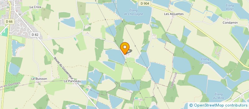 localisation de l'entreprise SCI ROUSSEAU 1982  AMBERIEUX-EN-DOMBES