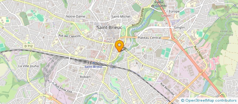 localisation de l'entreprise SCI ROUSSEAU 32 à SAINT-BRIEUC