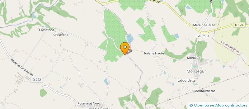 localisation de l'entreprise SCI ROUSSEAU  MONFLANQUIN