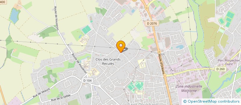 localisation de l'entreprise SCI ROUSSEAU  SAINT-DOULCHARD