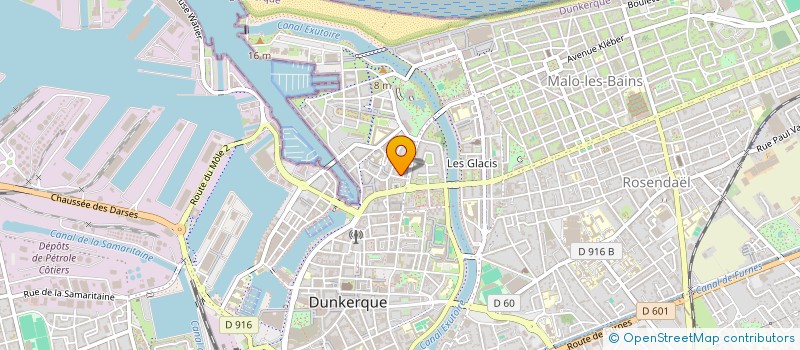 localisation de l'entreprise SCI ROUSSEAU à DUNKERQUE