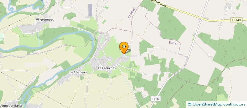 localisation de l'entreprise SCI ROUSSEAU à BARRO