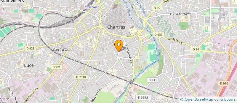 localisation de l'entreprise SCI ROUSSEAU à CHARTRES