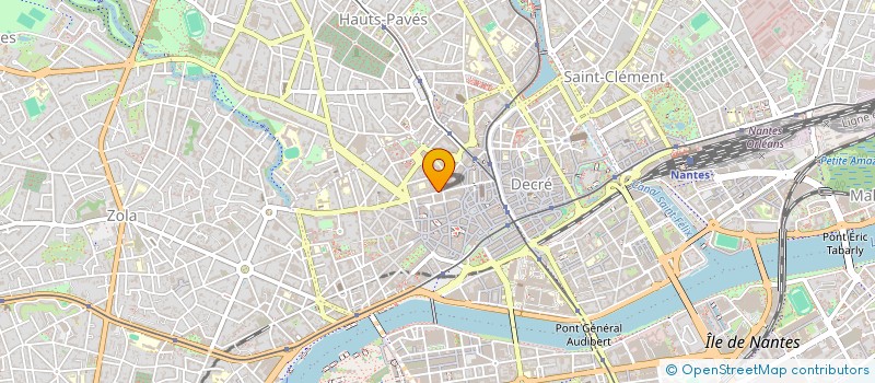 localisation de l'entreprise SCI ROUSSEAU BOURGEOIS à NANTES