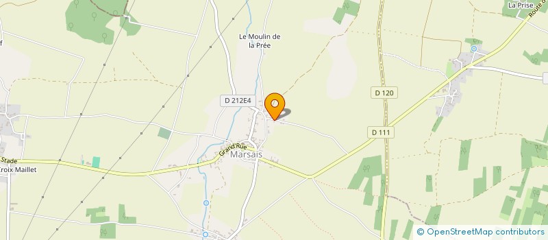 localisation de l'entreprise SCI ROUSSEAU CL  MARSAIS