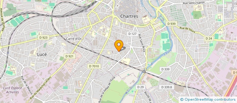 localisation de l'entreprise SCI ROUSSEAU SAINT GERMAIN à CHARTRES
