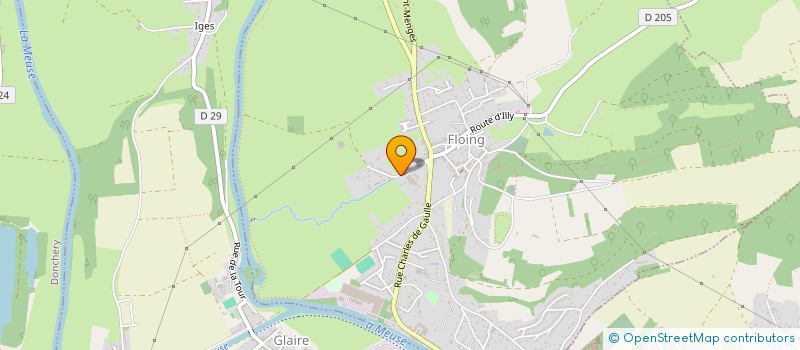 localisation de l'entreprise SCI ROUSSEAUX  FLOING