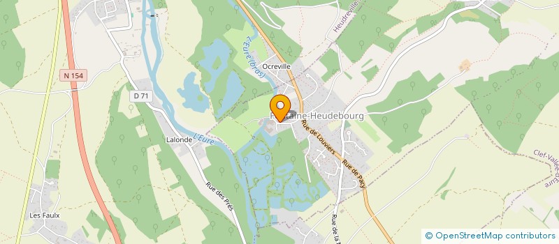 localisation de l'entreprise SCI ROUSSEAUX WIM  CLEF VALLEE D'EURE