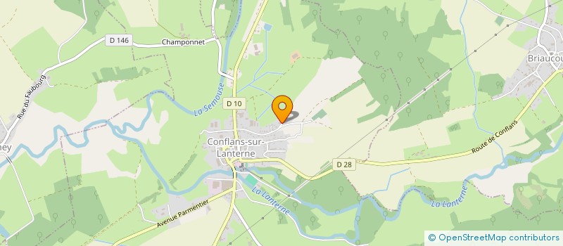 localisation de l'entreprise SCI ROUSSEL  CONFLANS-SUR-LANTERNE