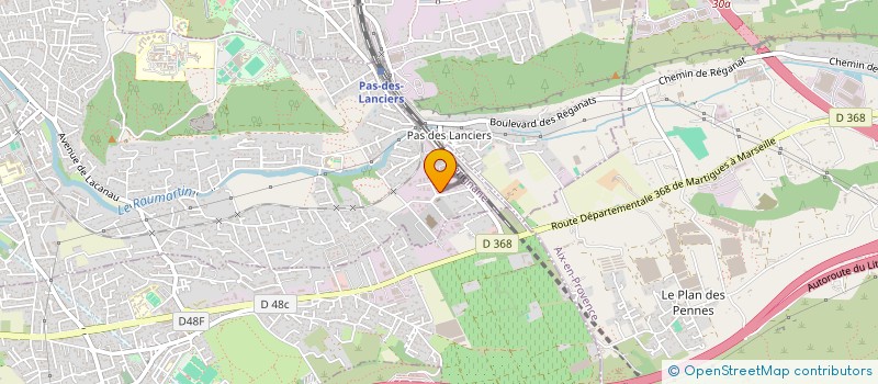 localisation de l'entreprise SCI ROUSSEL à MARIGNANE