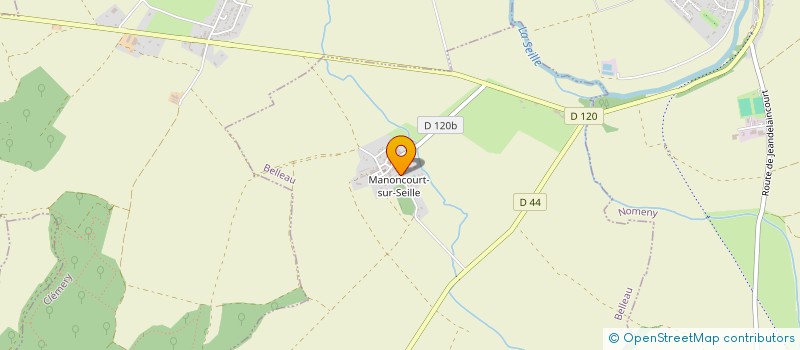 localisation de l'entreprise SCI ROUSSEL  BELLEAU