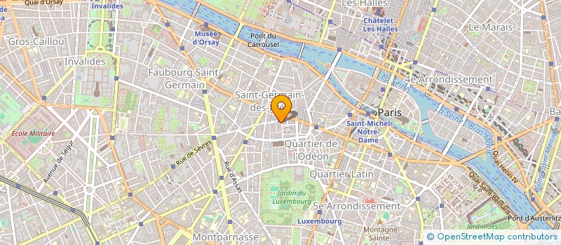 localisation de l'entreprise SCI ROUSSELET  PARIS