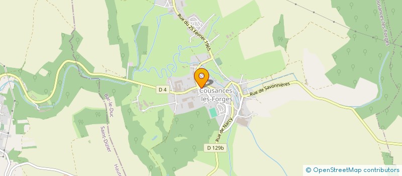 localisation de l'entreprise SCI ROUSSELET FRERES à BRAUVILLIERS
