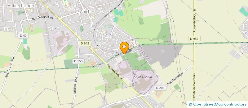 localisation de l'entreprise SCI ROUSSELIN à ANICHE