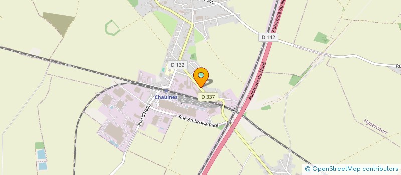 localisation de l'entreprise SCI ROUSSELLE MORLIERE  LICOURT