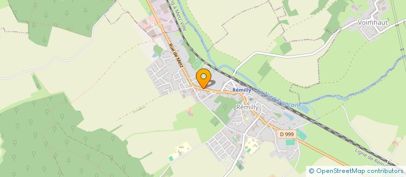 localisation de l'entreprise SCI ROUSSELOT  REMILLY