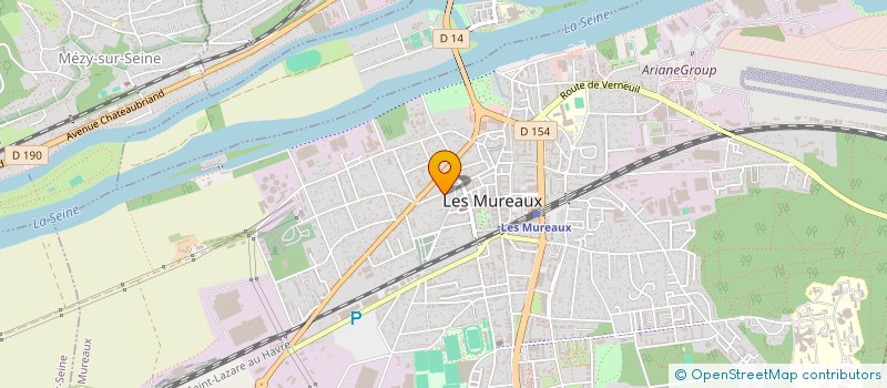 localisation de l'entreprise SCI ROUSSELY à LES MUREAUX