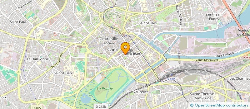 localisation de l'entreprise SCI ROUSSET à CAEN