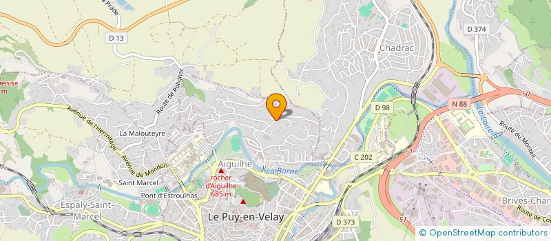 localisation de l'entreprise SCI ROUSSET FRERES à AIGUILHE