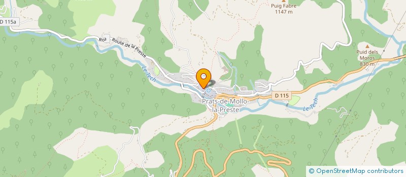 localisation de l'entreprise SCI ROUSSILLON 66  PRATS-DE-MOLLO-LA-PRESTE