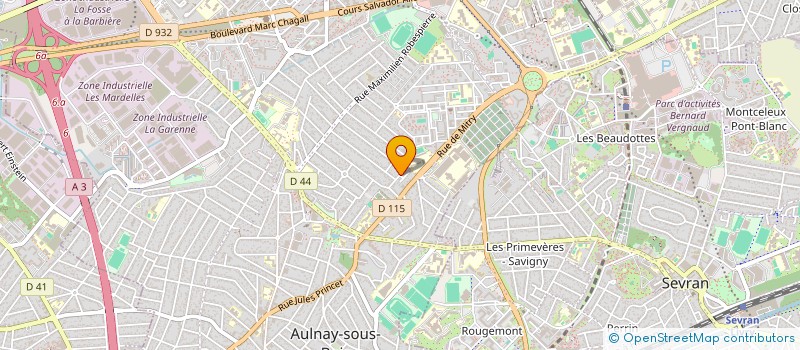 localisation de l'entreprise SCI ROUSTAN à AULNAY-SOUS-BOIS