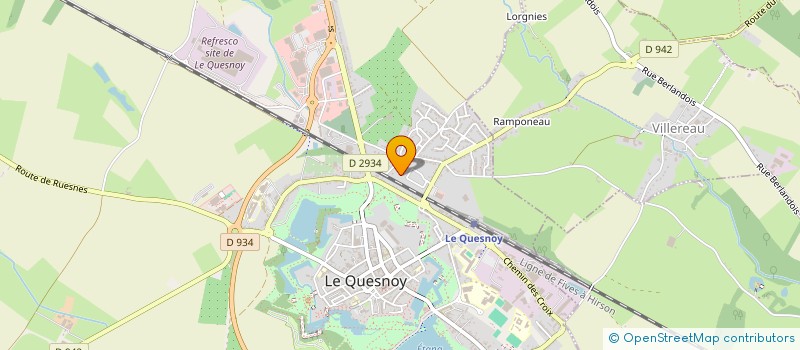 localisation de l'entreprise SCI ROUTE DE BAVAY à VILLEREAU