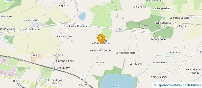 localisation de l'entreprise SCI ROUTE DE BEAUVAIS à ERBREE