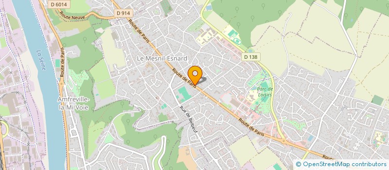 localisation de l'entreprise SCI ROUTE DE PARIS  BONSECOURS