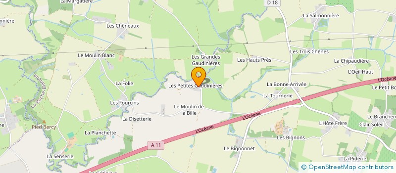 localisation de l'entreprise SCI ROUTE DE SAINT NAZAIRE  VITRE